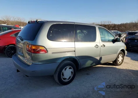 1998 Toyota Sienna Le from USA, damaged, VIN 4T3ZF13C2WU066913